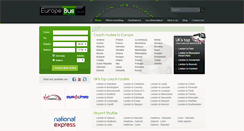 Desktop Screenshot of europebus.co.uk